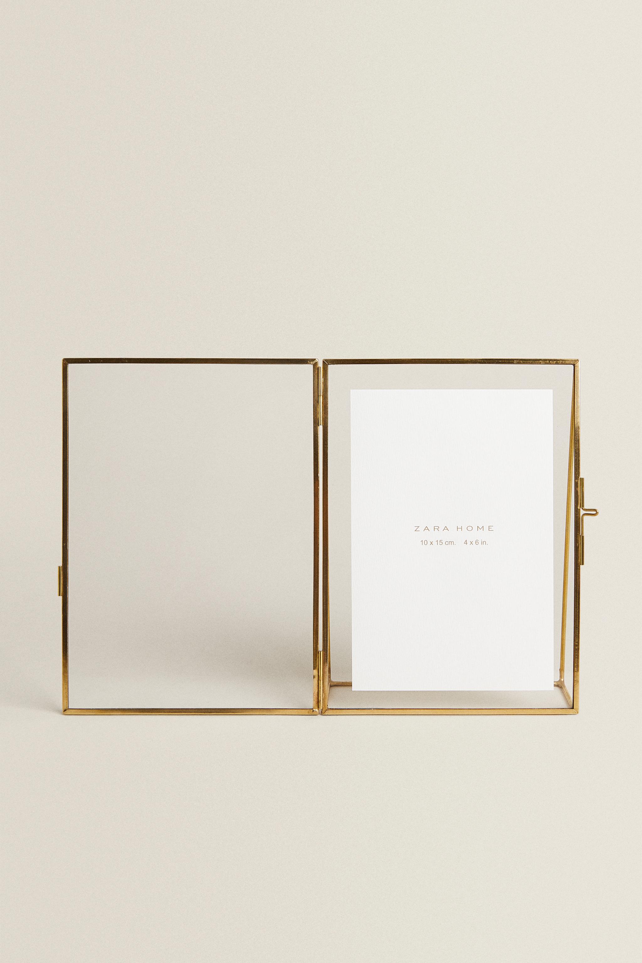 トライアングル構造 フォトフレーム - ゴールド | ZARA Japan / 日本