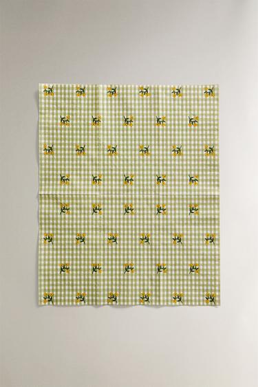 FLOWER PAPER NAPKINS (PACK OF 30) - Green by Zara - Image 2