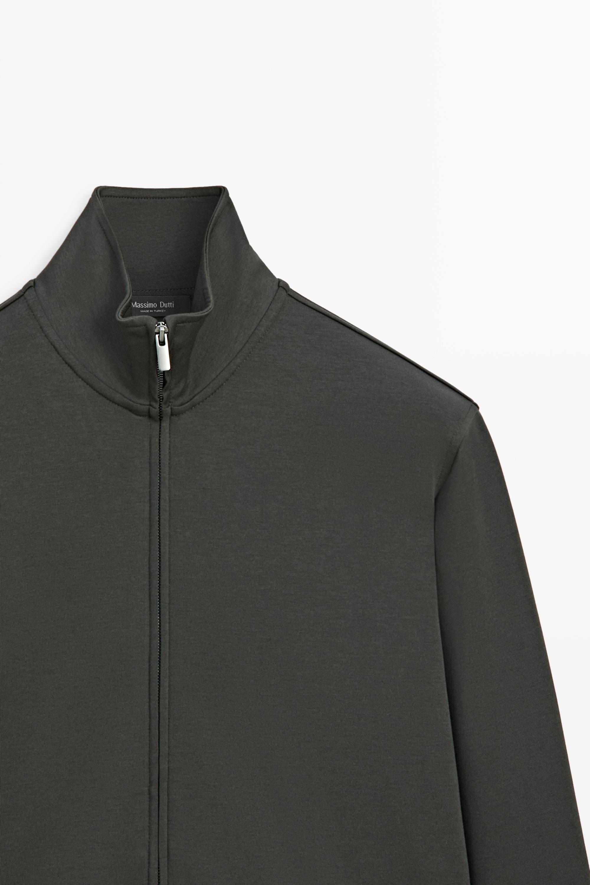 Veste en coton mélangé total look