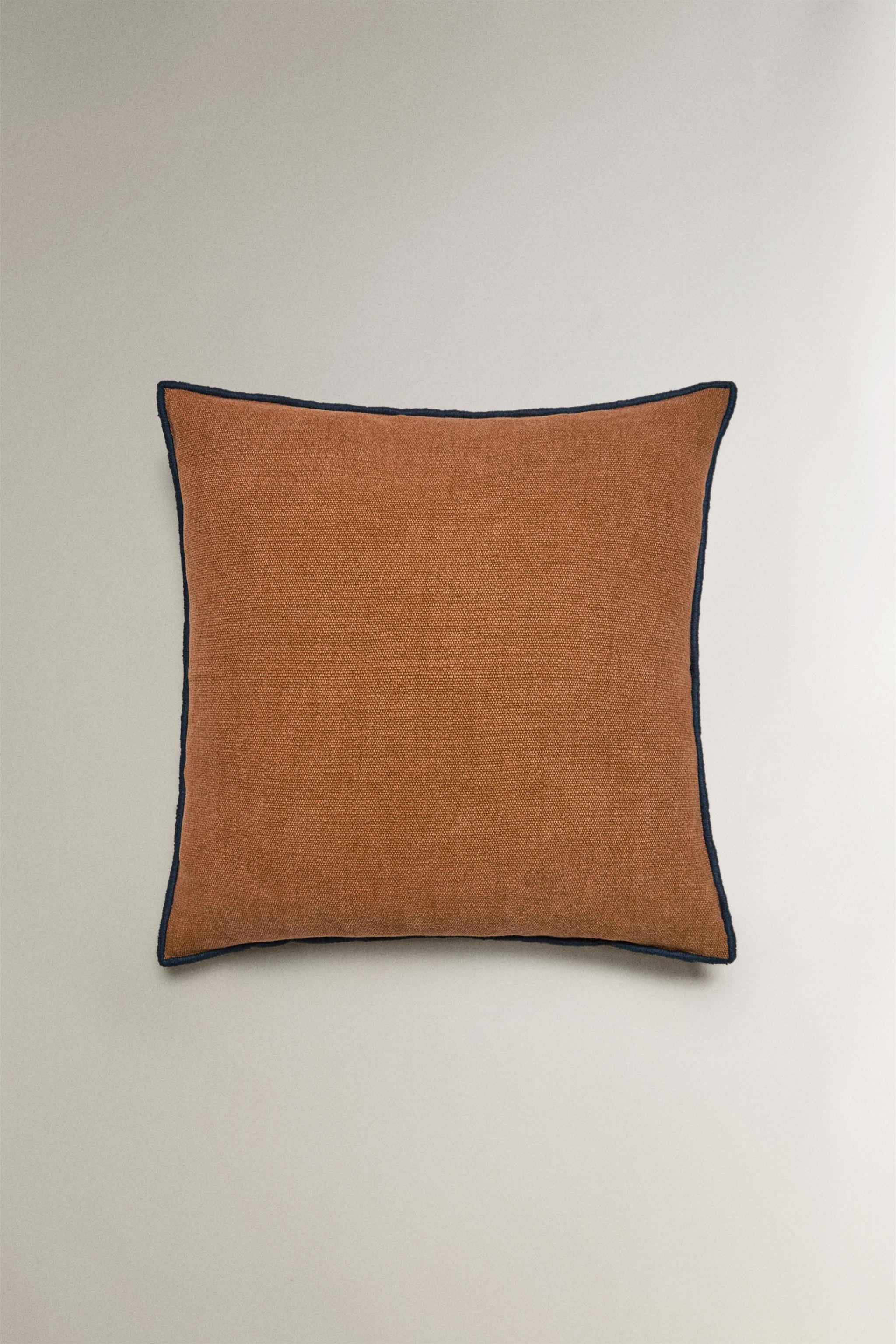 LINEN THROW PILLOW COVER