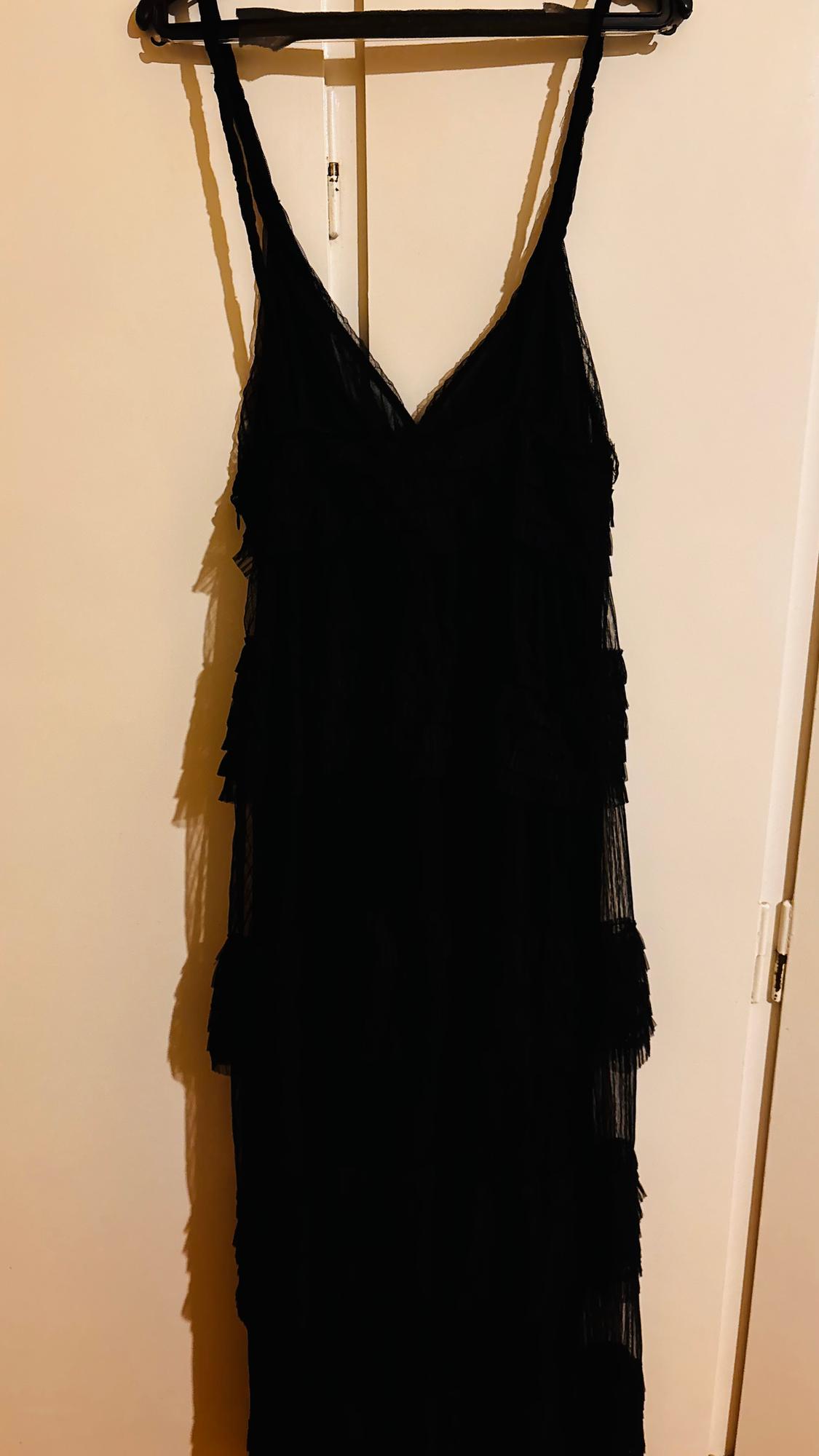 ZW COLLECTION TULLE DRESS WITH RUFFLES - Image 2
