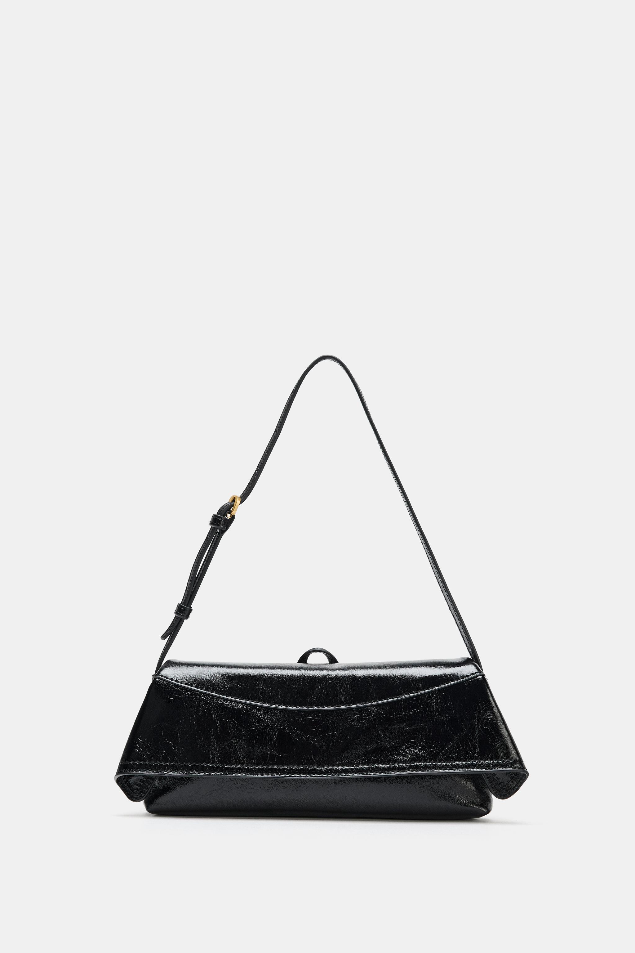 LEATHER FLAP BAG