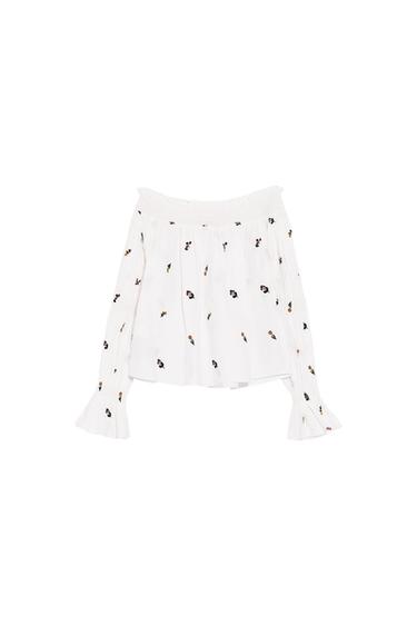 OFF-THE-SHOULDER TOP