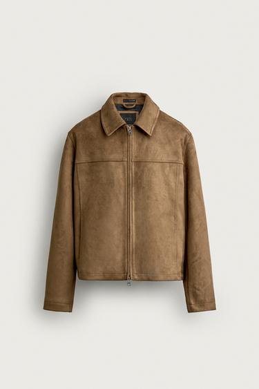 CHAMARRA RELAX FIT ANTELINA - Tostado de Zara