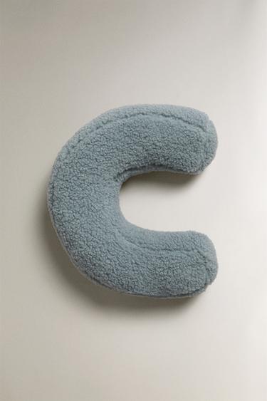 CUSCINO BAMBINI LETTERA C - Blu di Zara - Immagine 0