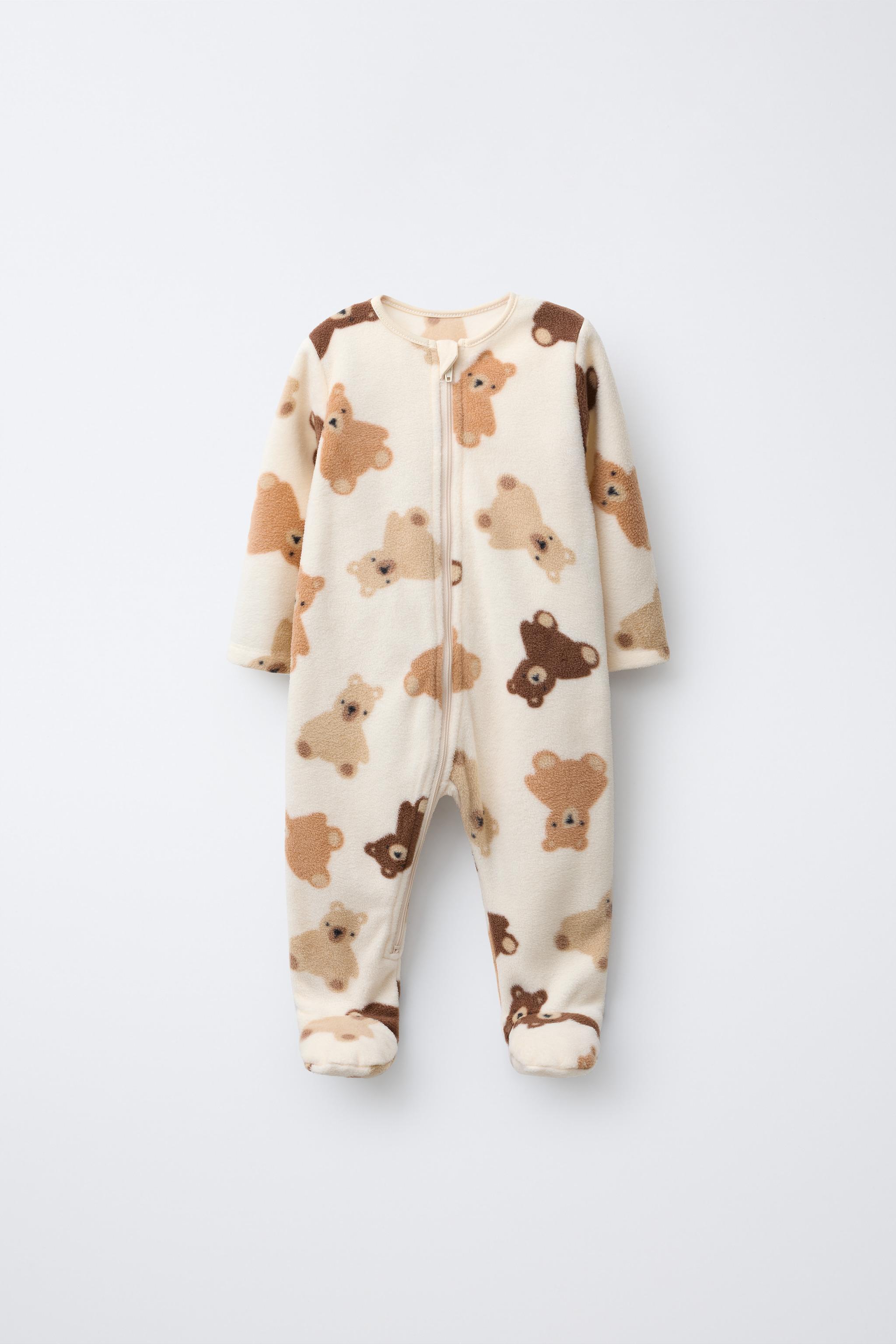 ANIMAL FLEECE JUMPSUIT