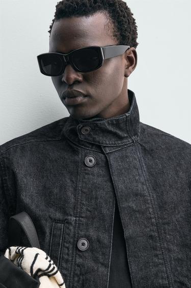 BLOUSON EN DENIM AVEC POCHES - Indigo de Zara - Image 5