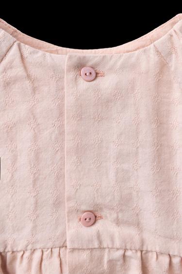 DRESS AND LACE TRIM BRIEFS - Dusty pink by Zara
