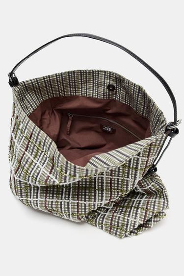 TOTE BAG WITH SHINY APPLIQUÉS - Green by Zara - Image 6