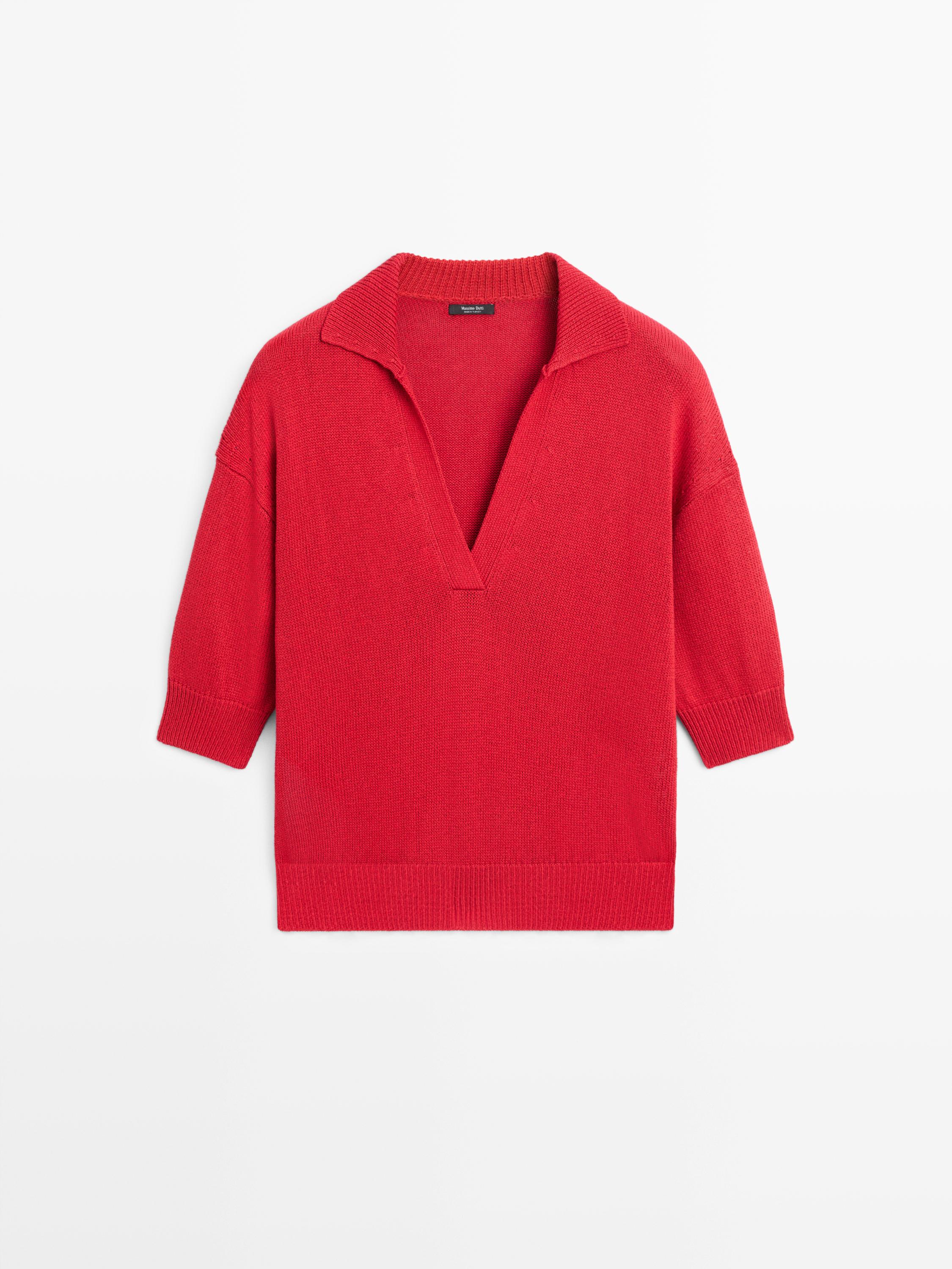 Polo en maille fluide