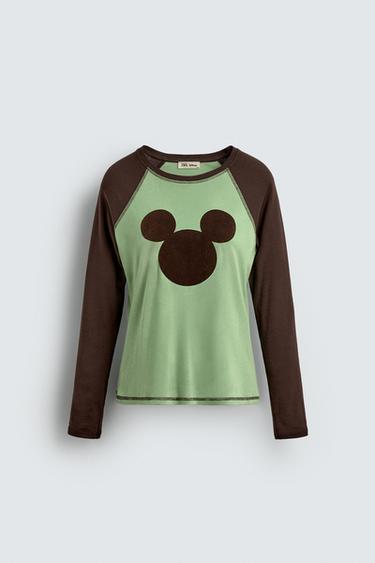ÁO PHÔNG IN HÌNH BÓNG HARRY LAMBERT FOR ZARA X DISNEY - Xanh lục từ Zara