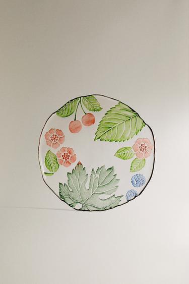 FLORAL DESSERT PLATE - 990 by Zara - Image 0