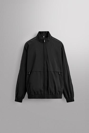 LIGHTWEIGHT TECHNICAL JACKET - Black by Zara
