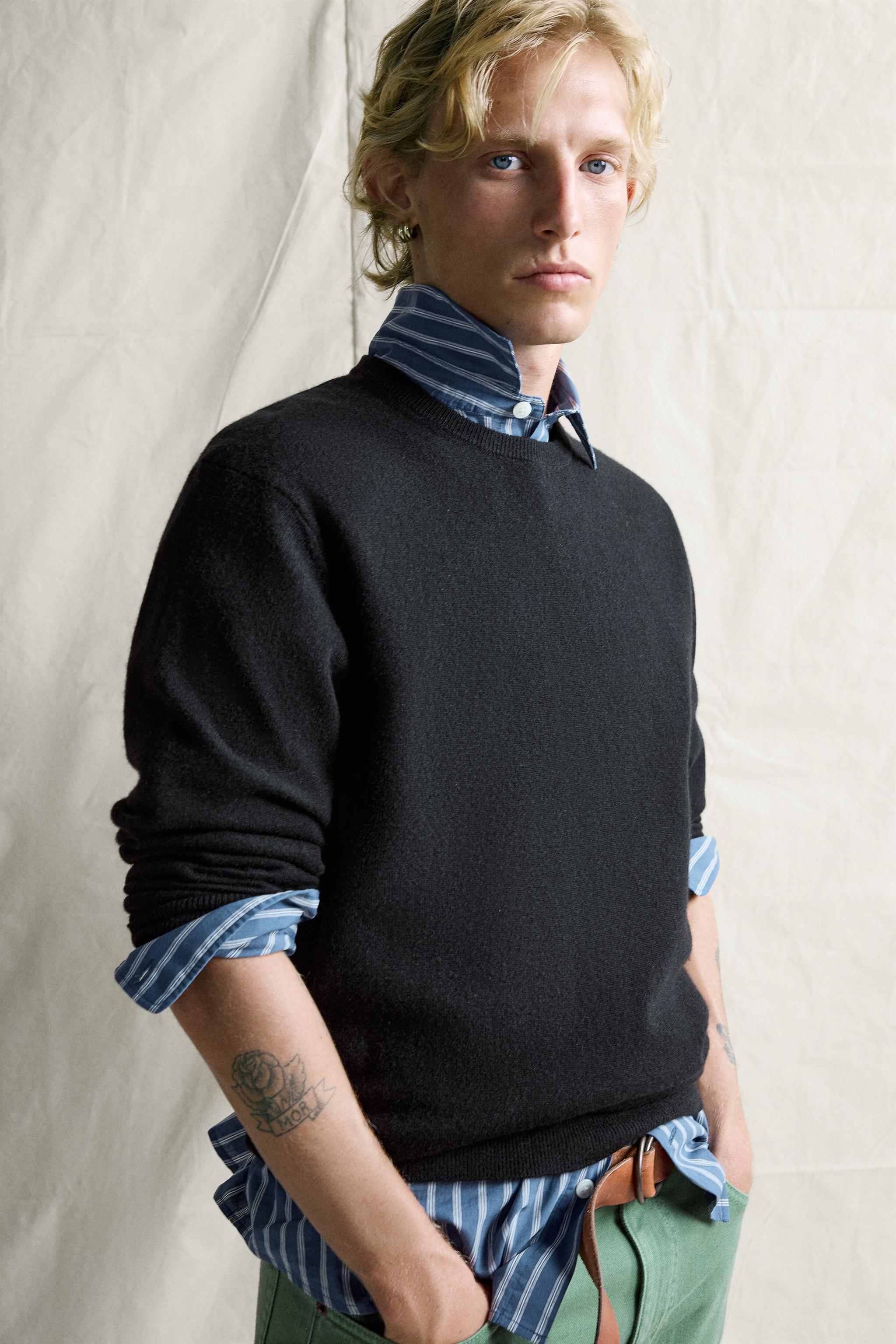 100% CASHMERE REGULAR FIT SWEATER