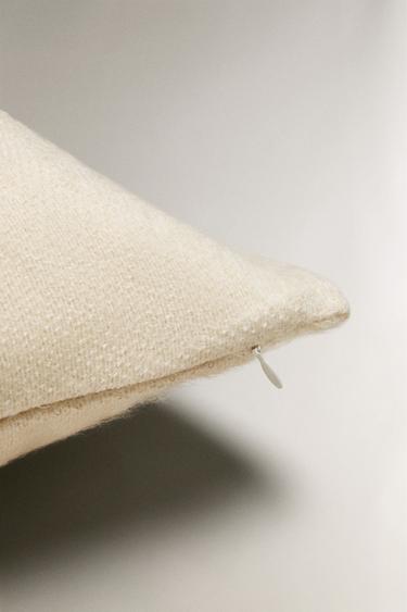 CASHMERE EFFECT CUSHION COVER - Oyster-white by Zara - Image 3