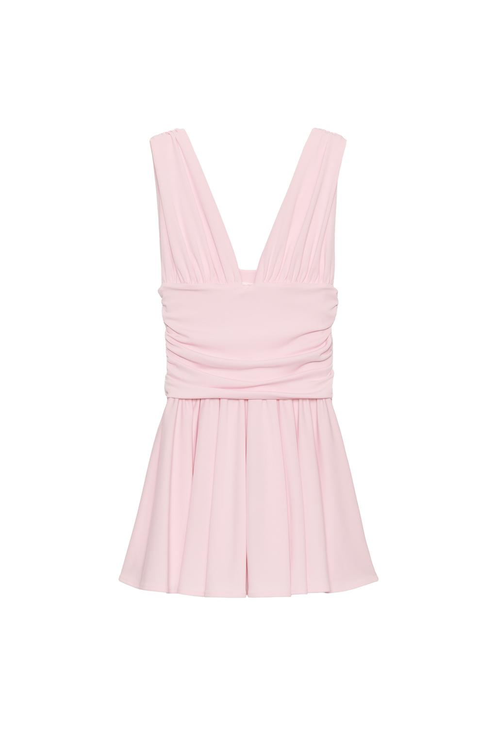 DRAPED MINI DRESS - image 3