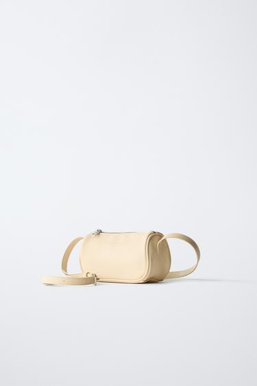 BASIC CROSSBODY BAG - Yellow by Zara - Image 1