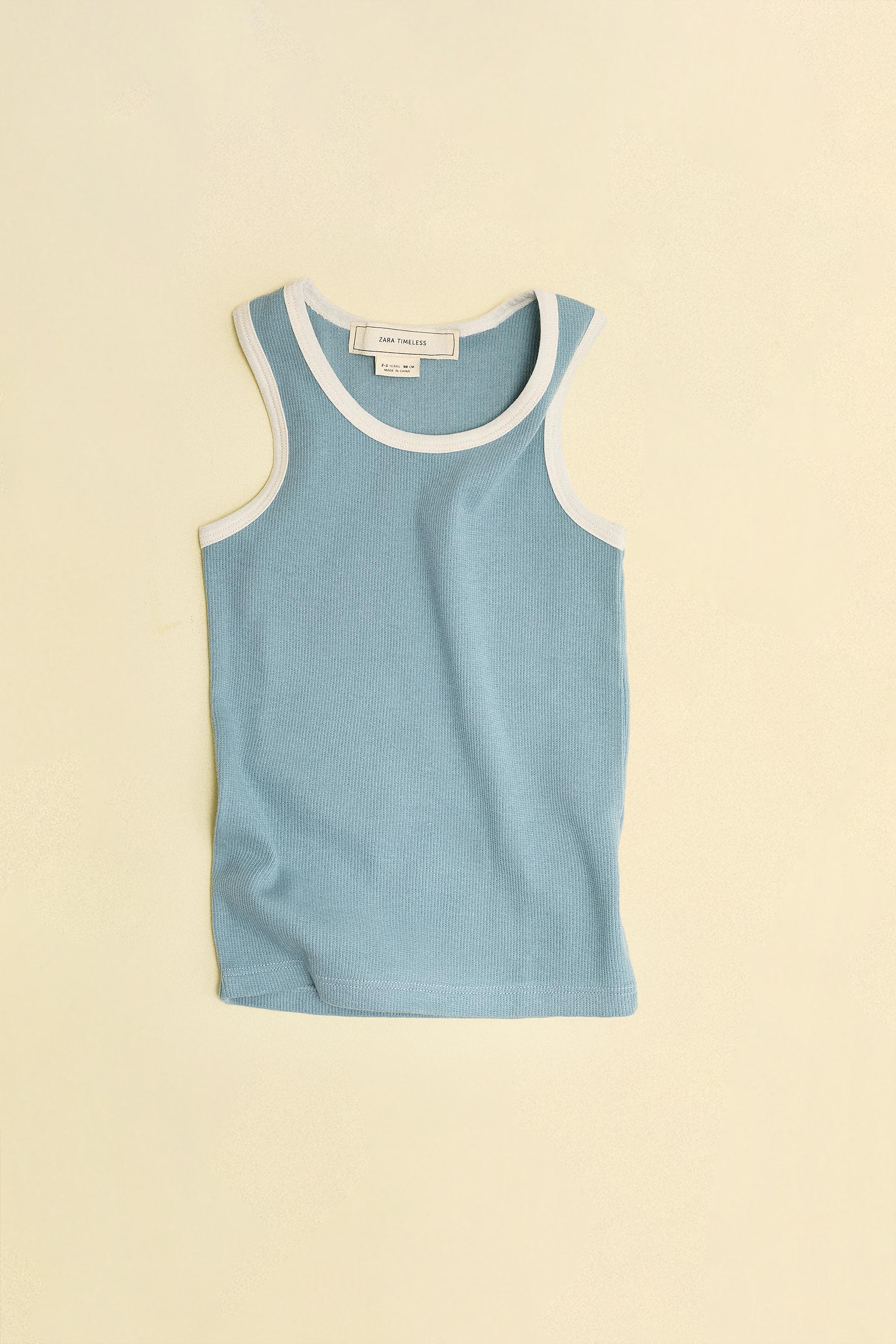 ZARA TIMELESS - LOT DE TROIS T-SHIRTS DÉTAIL LISERÉS