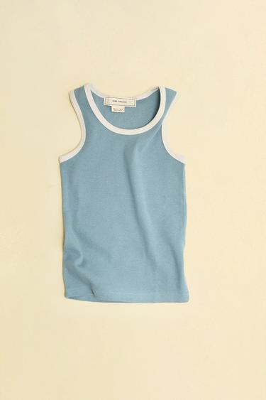 ZARA TIMELESS - LOT DE TROIS T-SHIRTS DÉTAIL LISERÉS - Multicolore de Zara