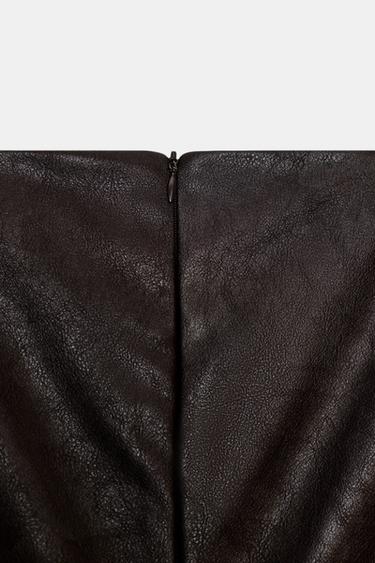 ROBE COMBINAISON BALLON - Marron foncé de Zara - Image 6