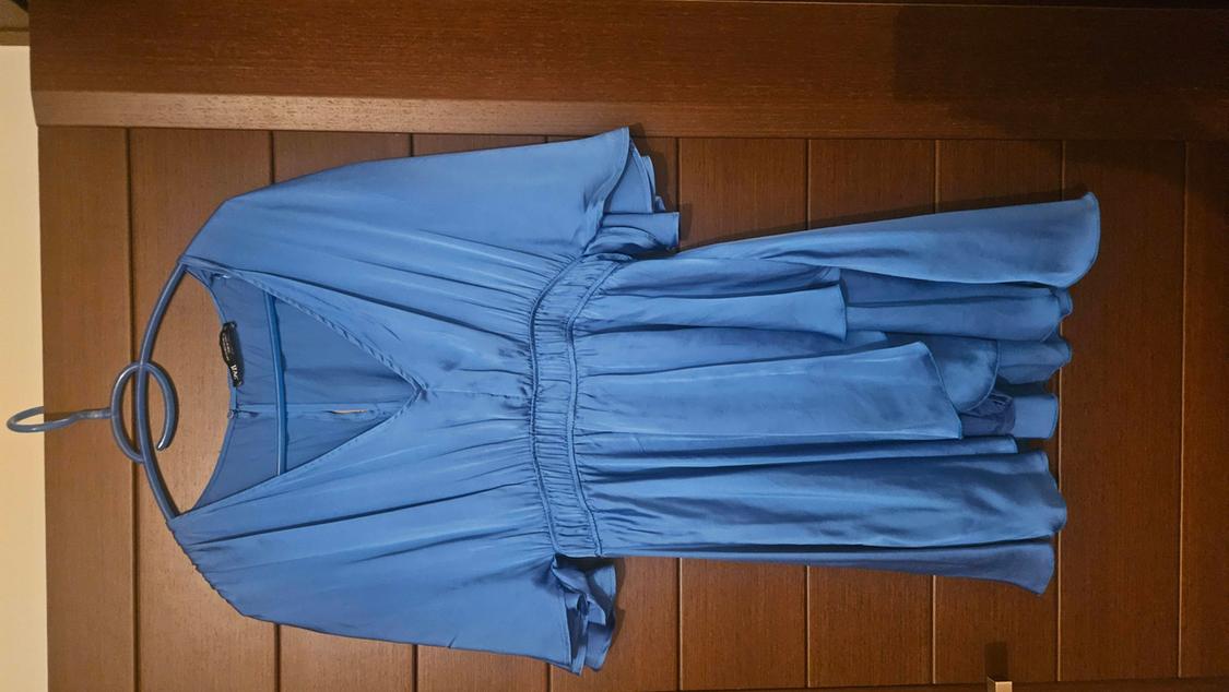 SATIN JUMPSUIT WITH WRINKLED EFFECT - Image 6