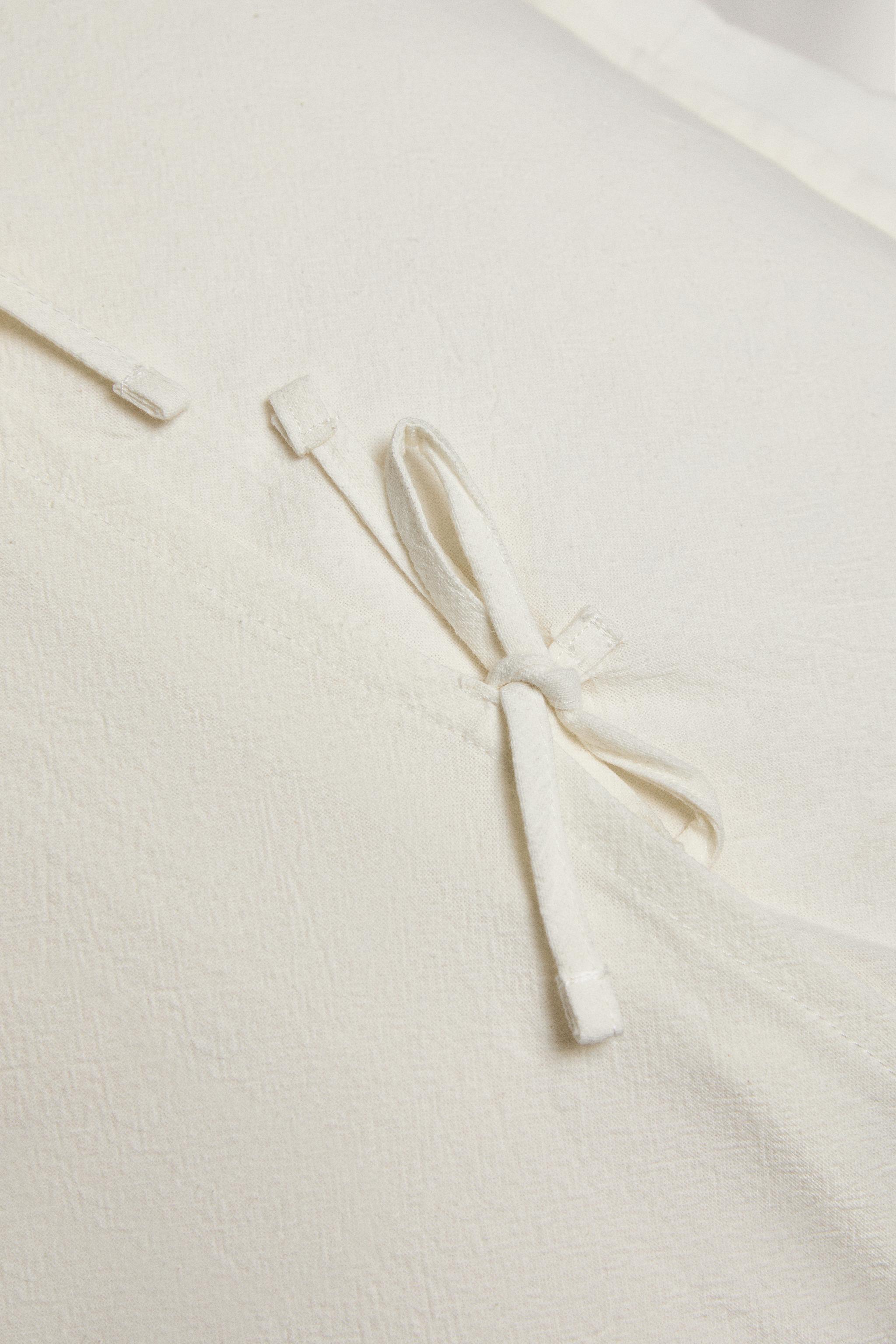 HOUSSE DE COUSSIN ENFANT FLEURS