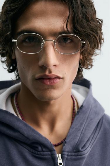 OVAL SUNGLASSES - Silver by Zara - Image 1