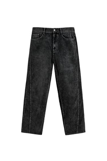 PANTELONI KOTLE BAGGY FIT ME ΣΤΡΙΦΤΕΣ ΡΑΦΕΣ