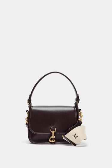 SAC BANDOULIÈRE DÉTAIL FERMETURE - Bordeaux de Zara - Image 6