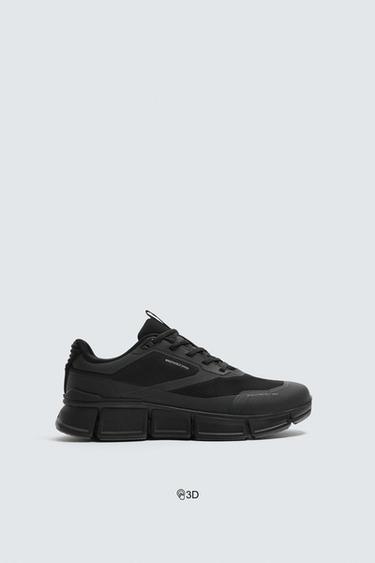 MONOCHROME TECHNICAL TRAINERS - Black by Zara