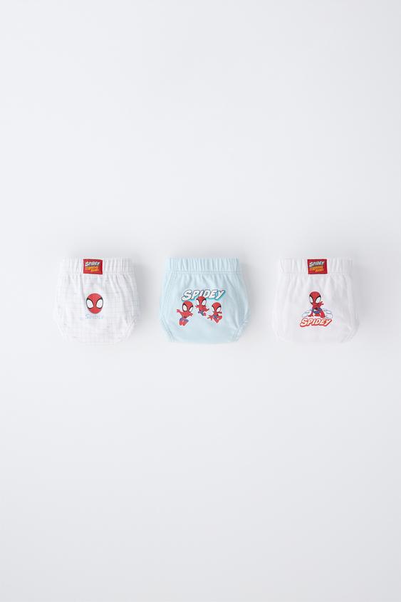 1 1/2-6 YEARS / PACK OF 3 SPIDEY © MARVEL BRIEFS - Multicoloured by Zara - Image 0