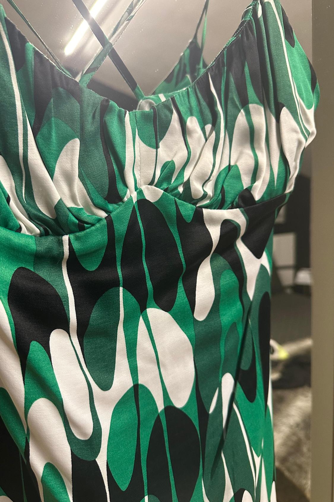 PRINTED CAMISOLE DRESS - Image 2