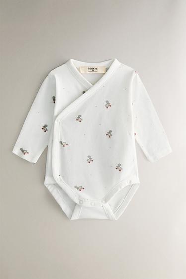 CHILDREN’S DUCKLING ROMPER (SET OF 3) - Cream by Zara - Image 3
