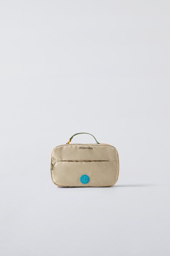 CAMPING TOILETRY BAG - SAND/BROWN | ZARA Australia