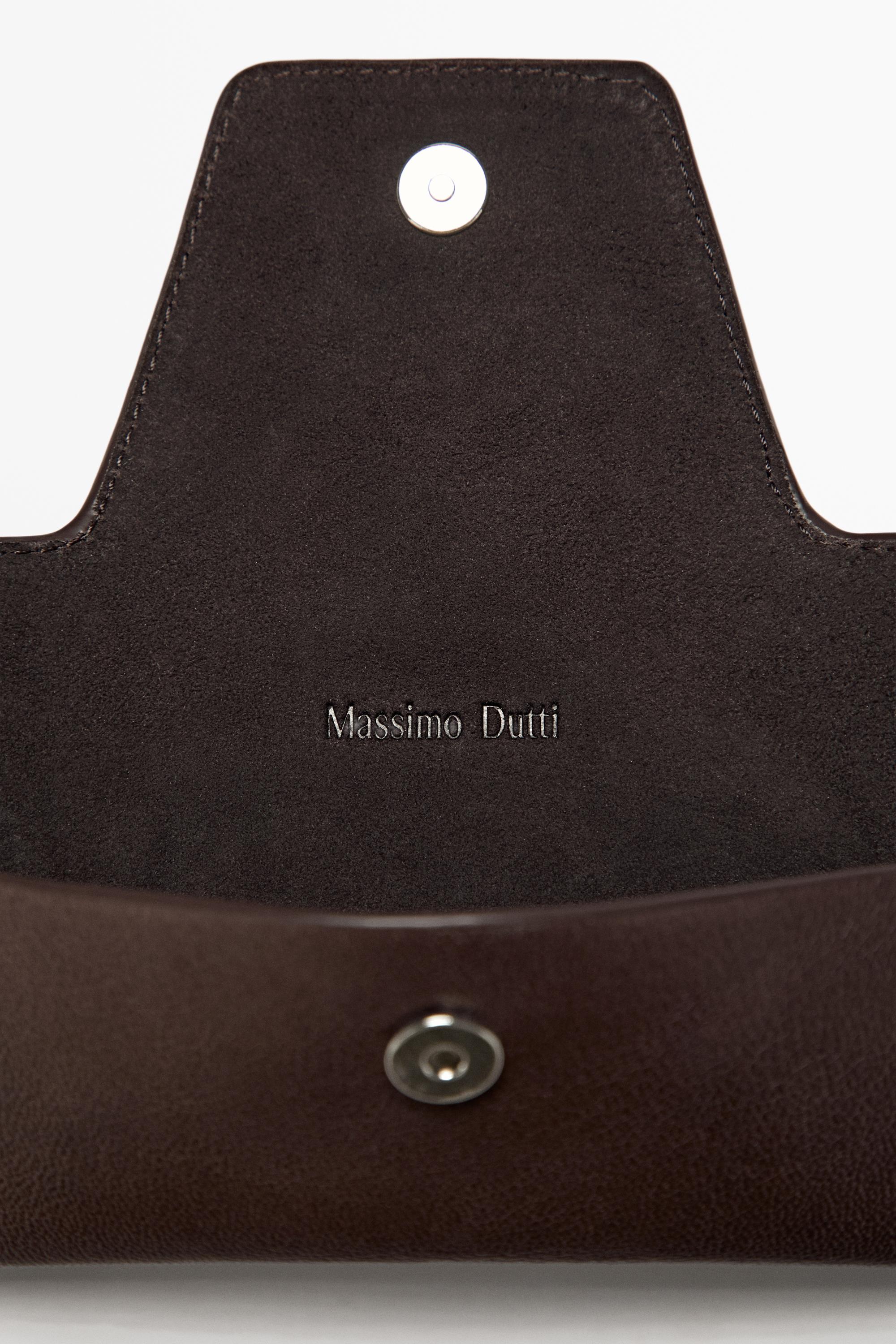 Nappa leather sunglasses case