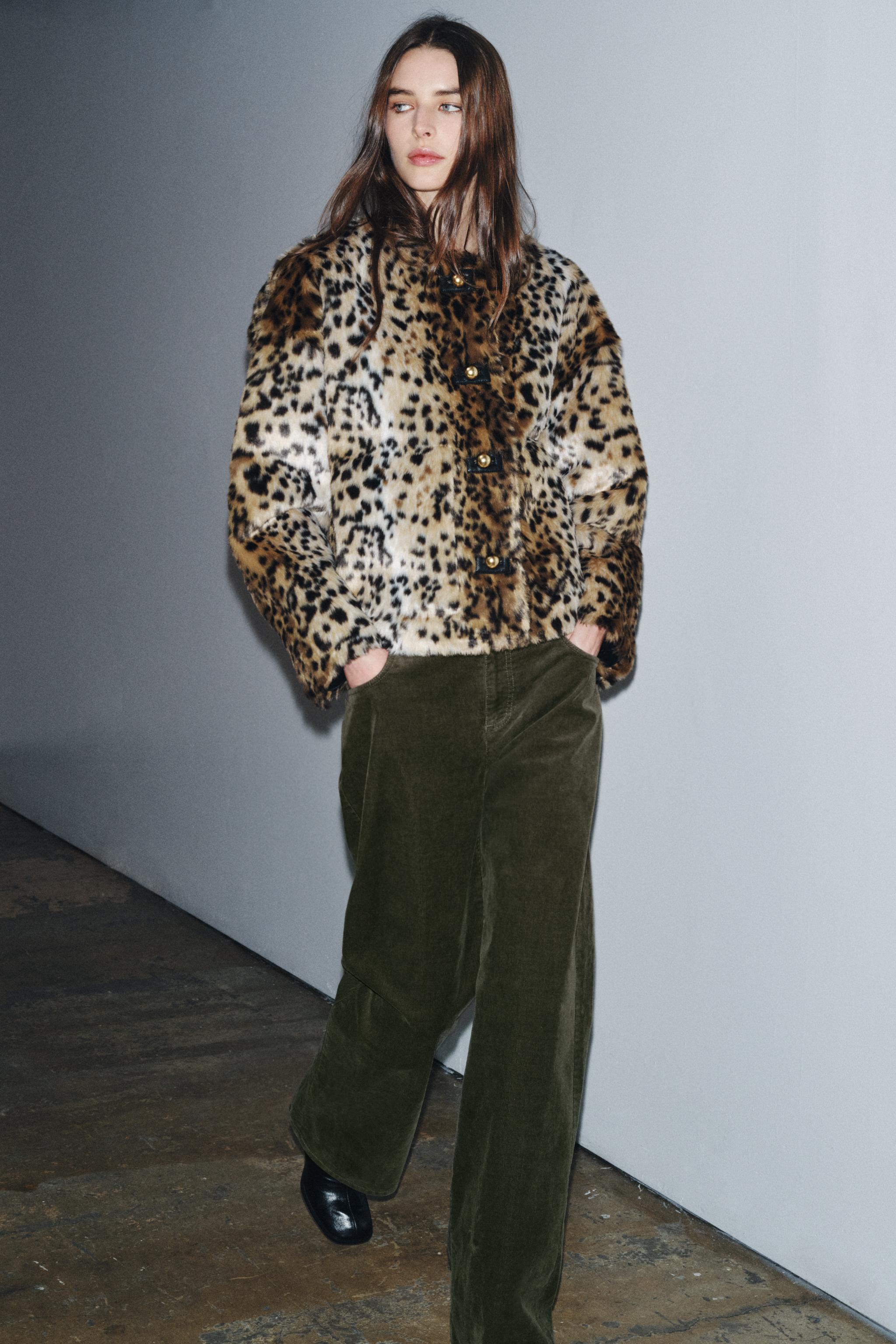 ZW COLLECTION ANIMAL PRINT JACKET - Leopard | ZARA United States