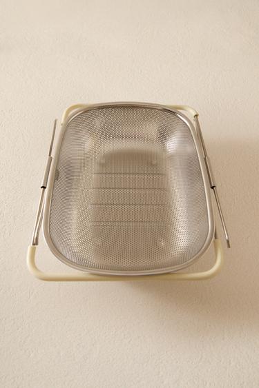 OCIEKACZ METALOWY - Kremowy Zara