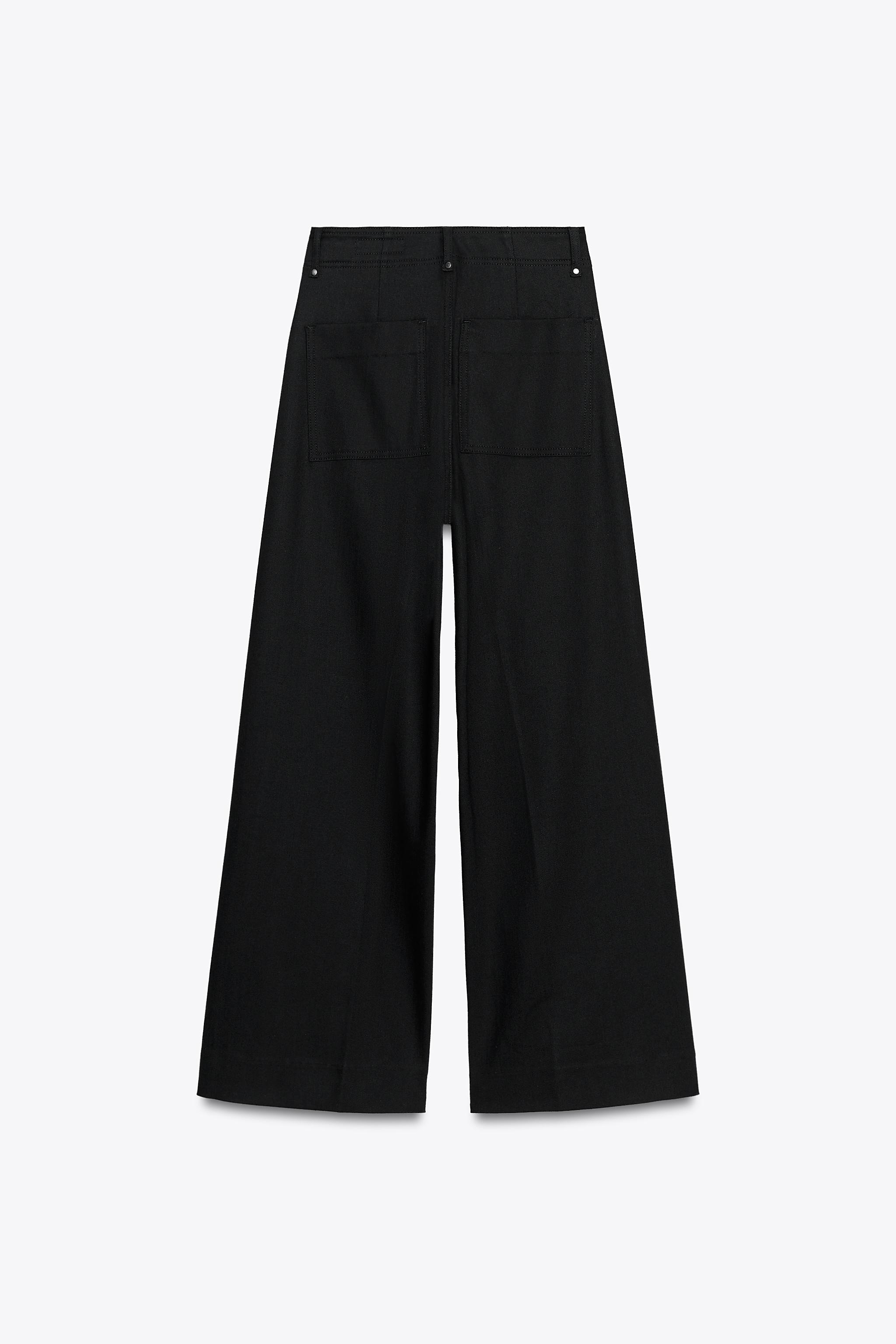 ZW COLLECTION HIGH WAIST WIDE LEG JEANS
