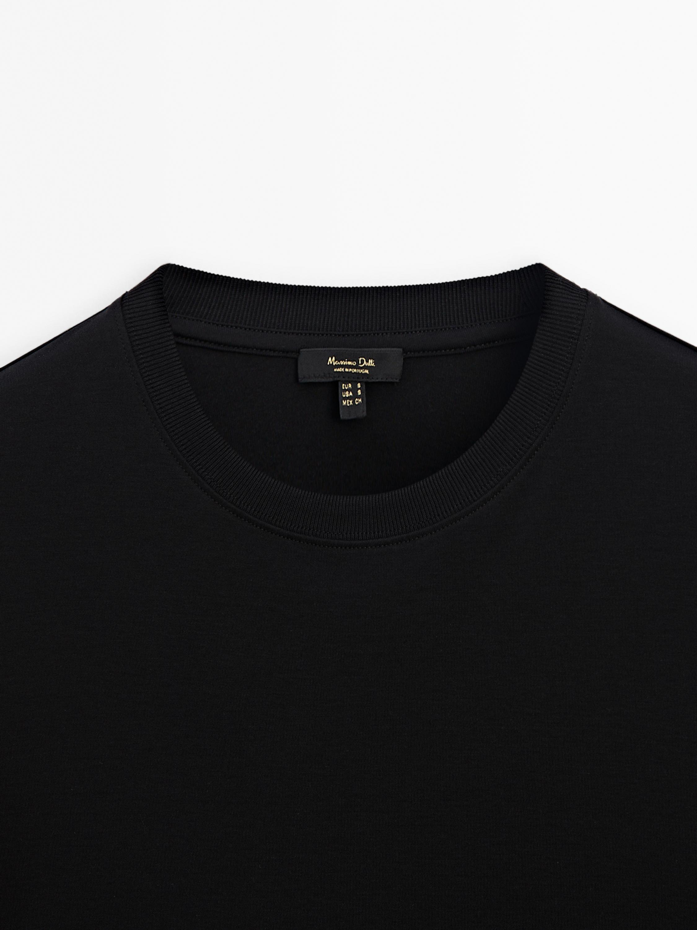 100% cotton interlock long sleeve T-shirt