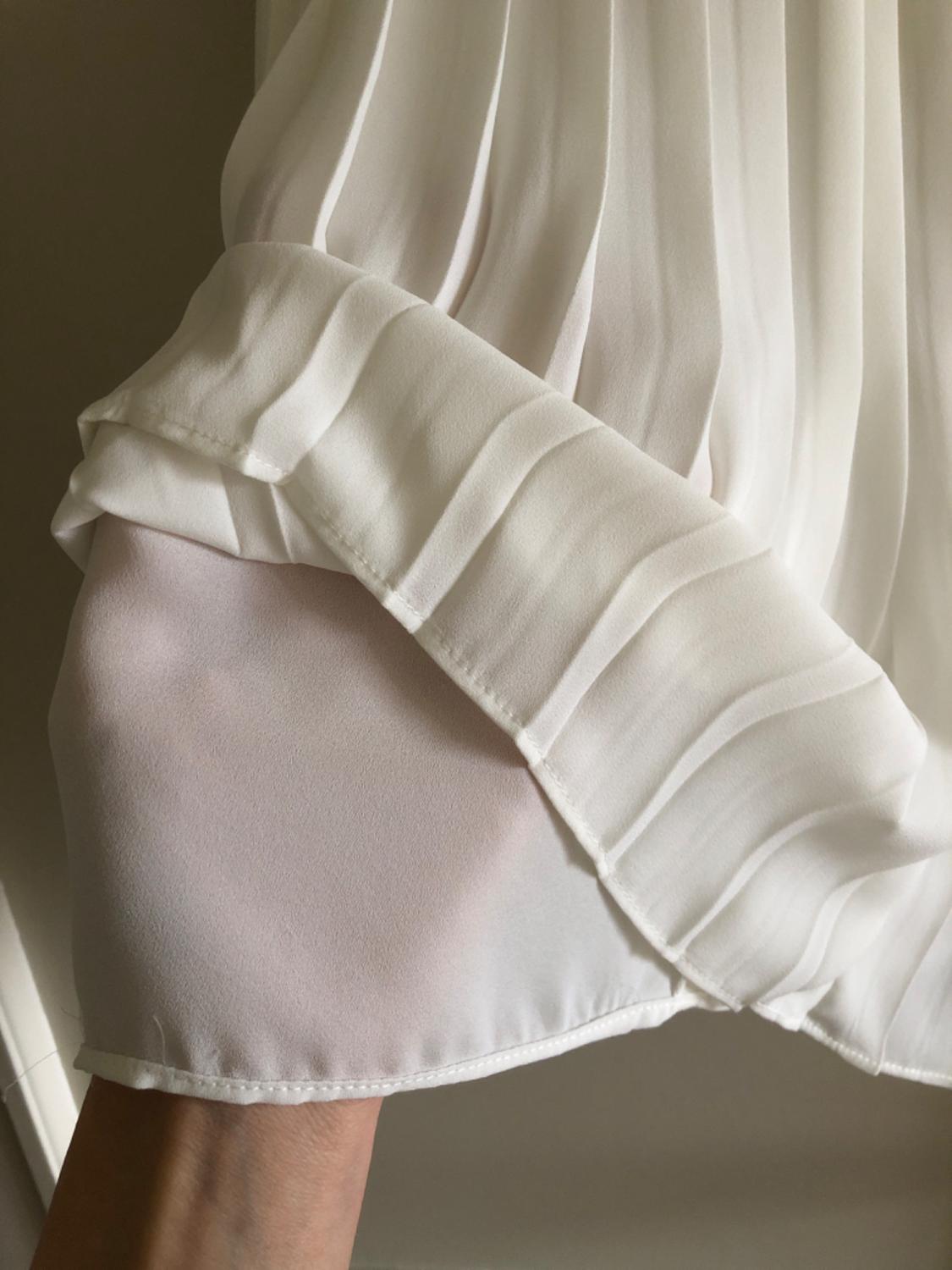 TOP WITH PLEATED HEM - Image 3