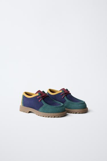 FRUIT OF THE LOOM™ LEATHER BLUCHER SHOES — Multi-color 2