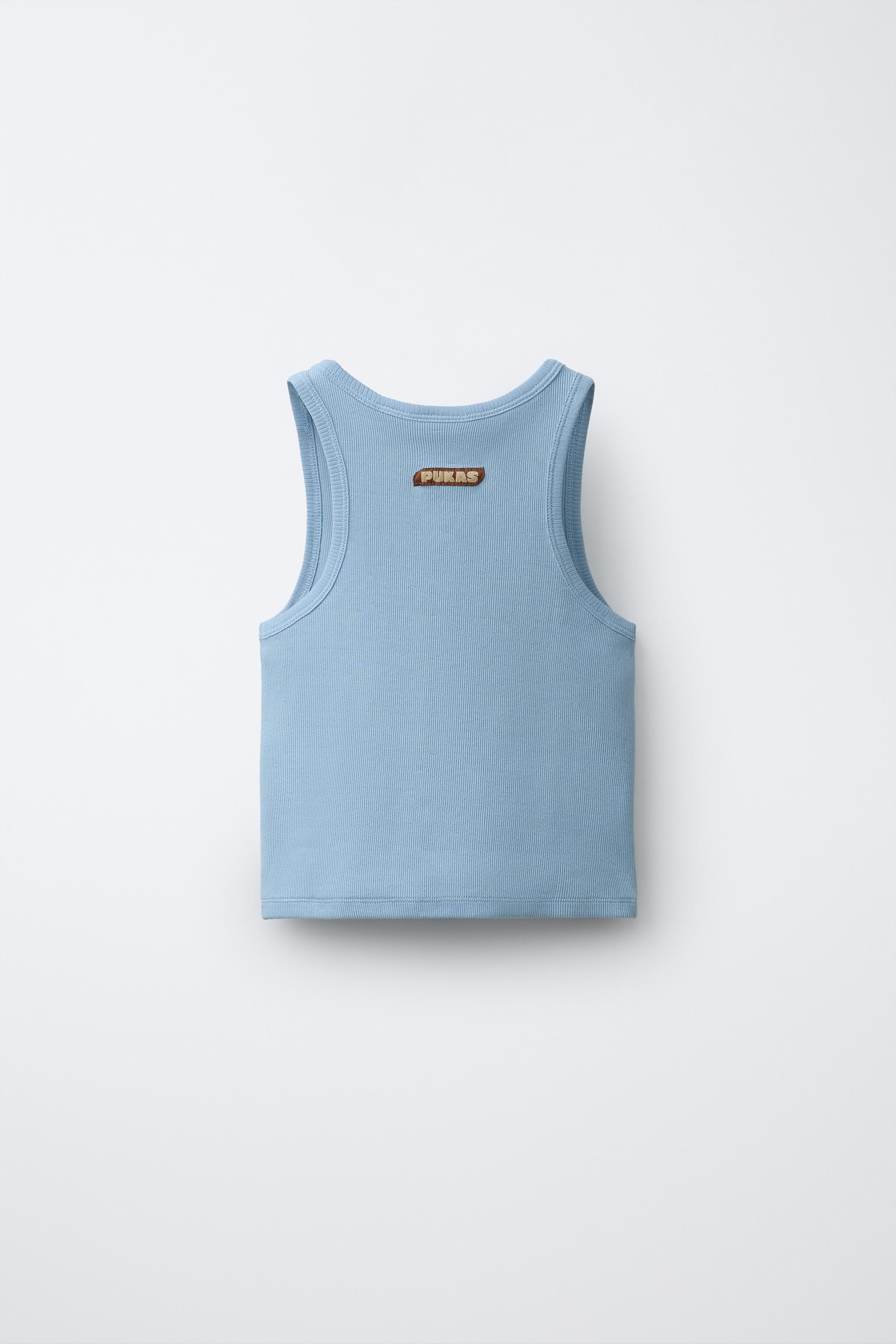 Детские рубашки Zara PUKAS SURF RIBBED SHIRT — фото 2