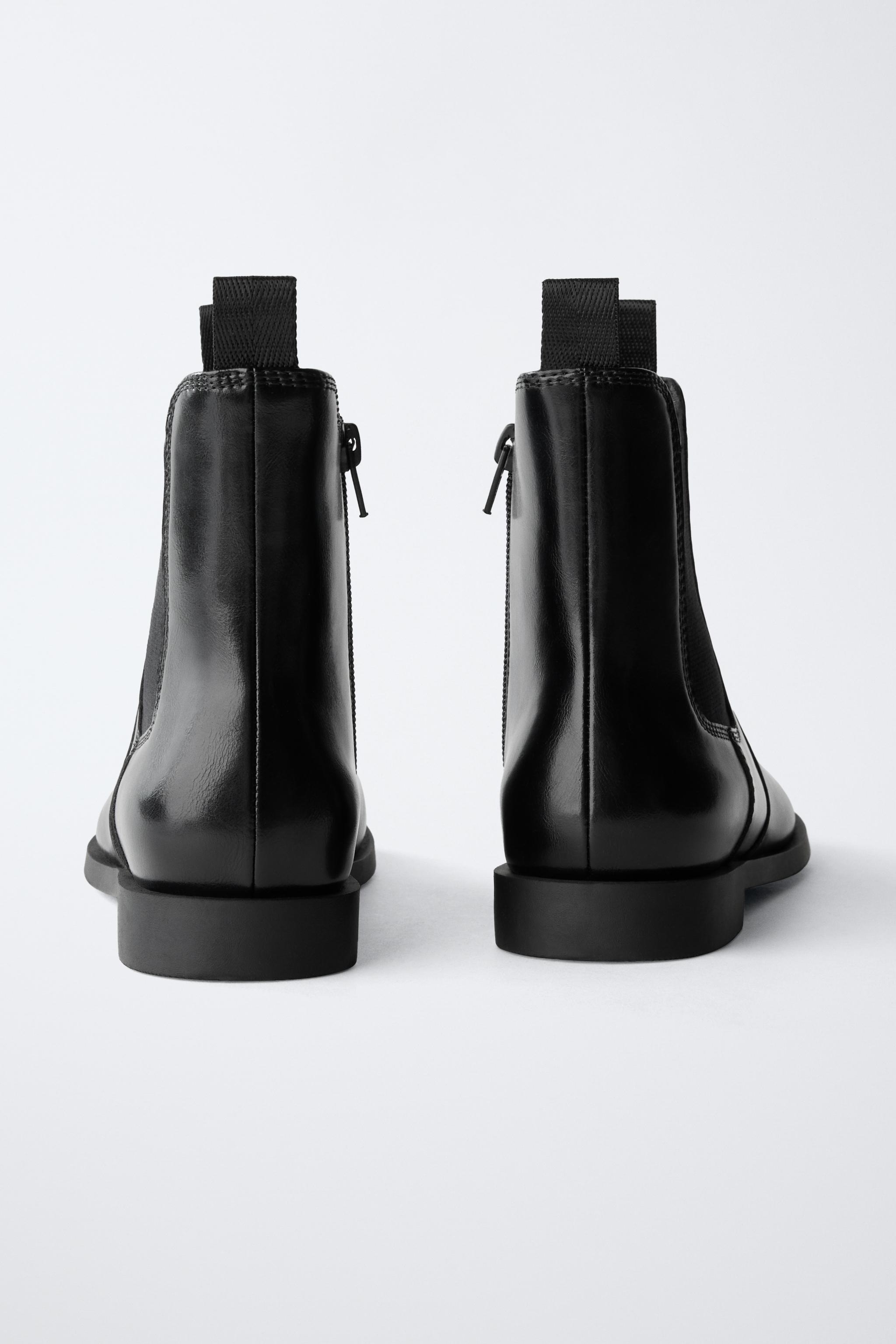 CHELSEA ANKLE BOOTS Black ZARA United States