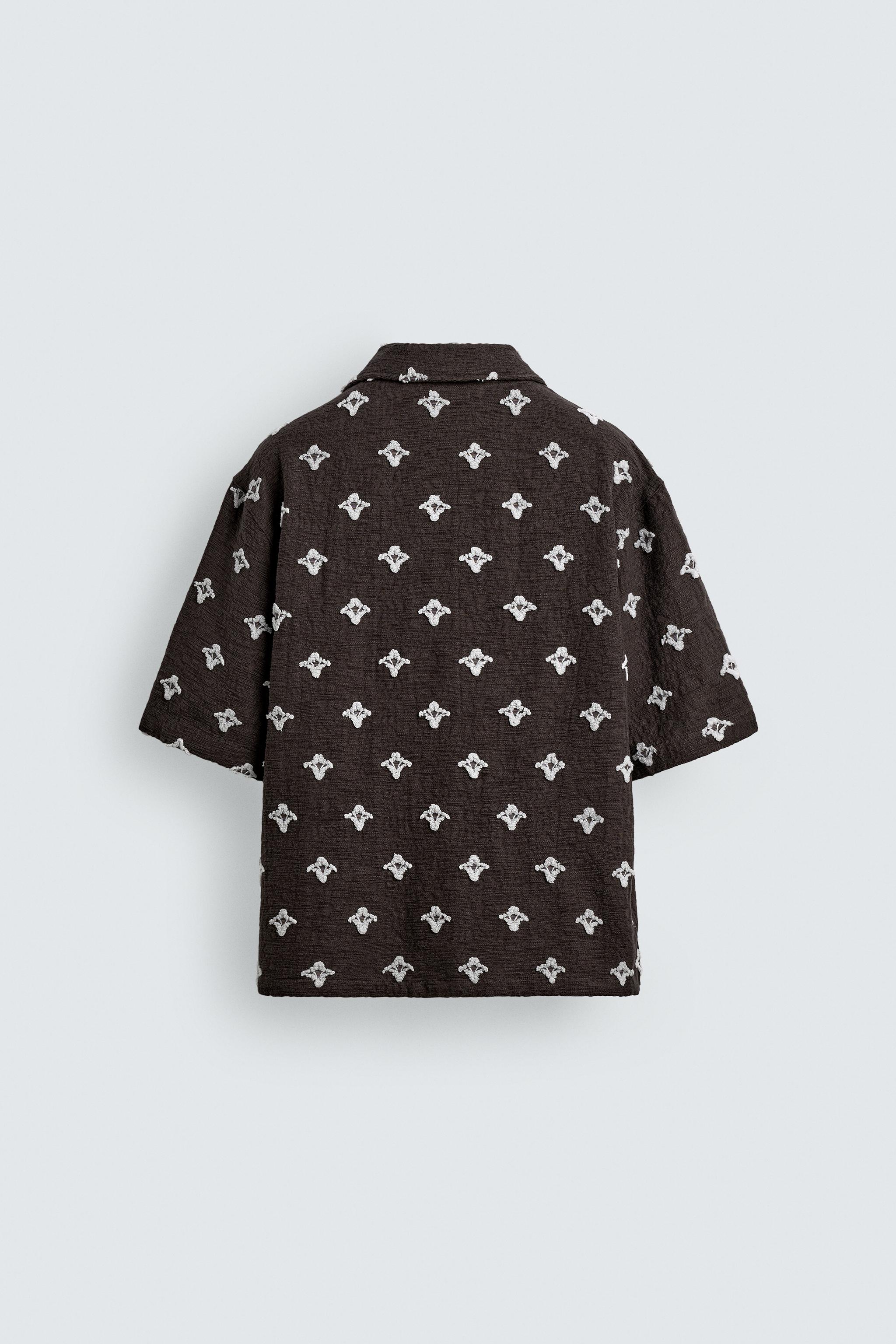 TEXTURED JACQUARD SHIRT