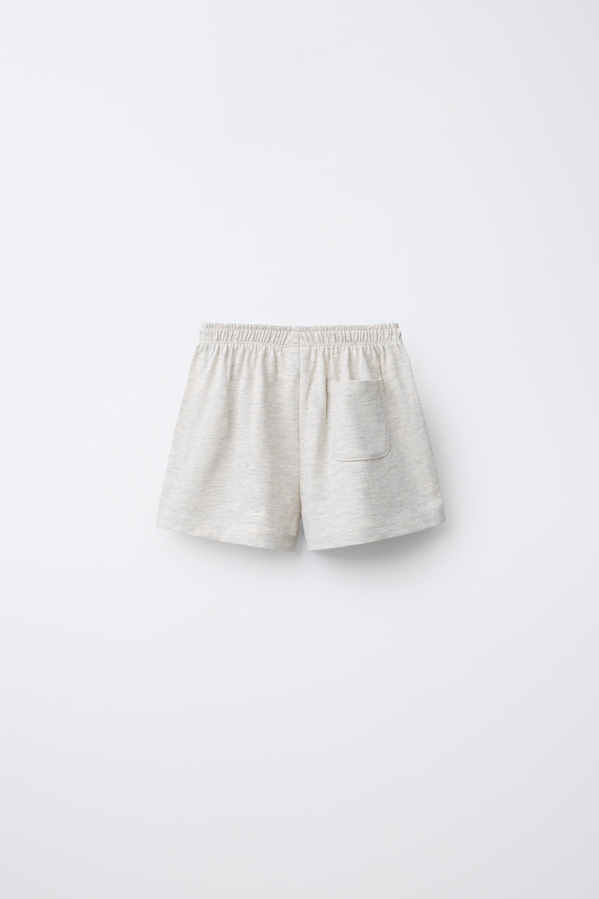 BASIC BERMUDA SHORTS — Sand / Marl