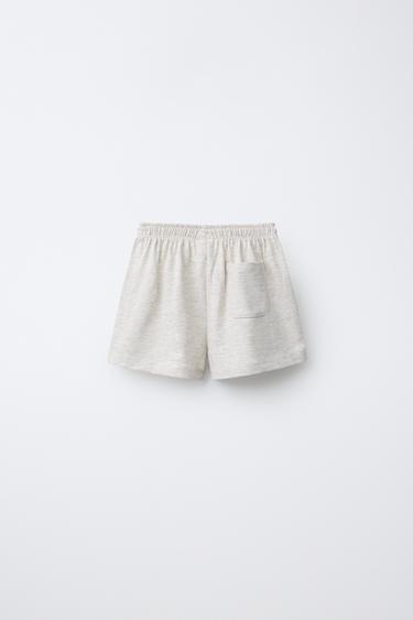 BASIC BERMUDA SHORTS - Sand / Marl by Zara - Image 1