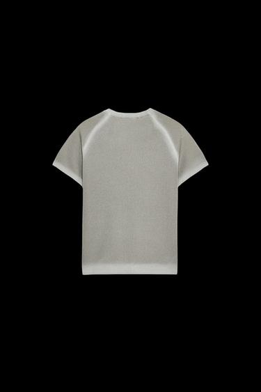 DIP-DYE EFFECT KNIT TOP - Grey by Zara