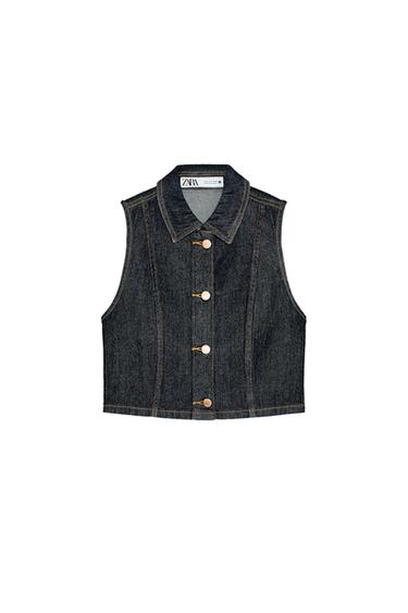 CHALECO Z1975 CORTO DENIM