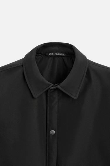 PUFFER TECHNICAL JACKET - Black by Zara - Image 7