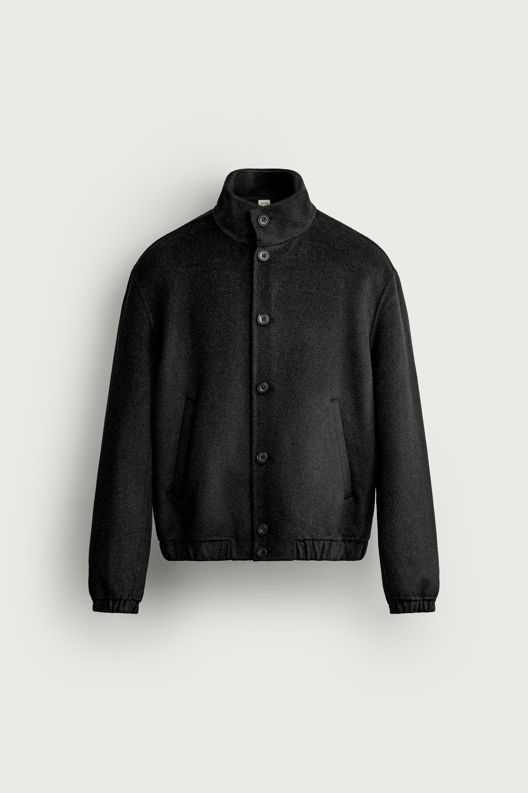 BLOUSON DOUBLE FACE AVEC LAINE